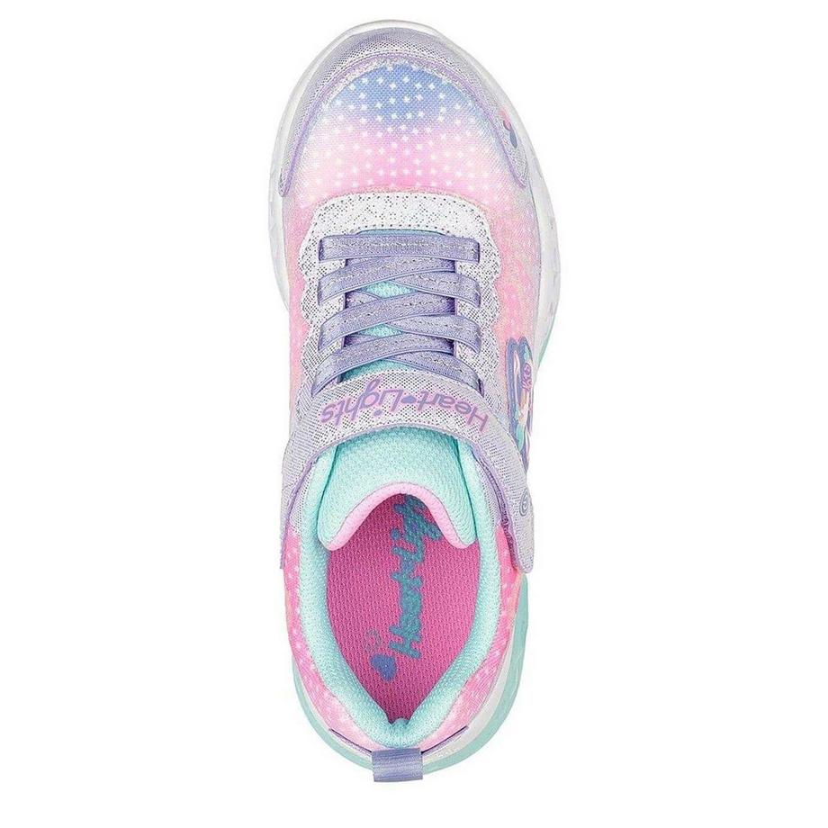 SKECHERS Flutter Heart Leuchtende Sneaker  