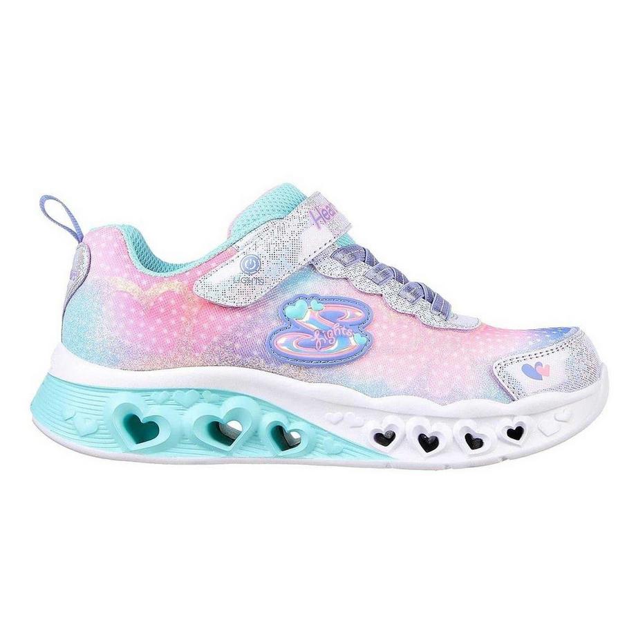Flutter Heart Sneaker , Aufleuchtend, Flach
