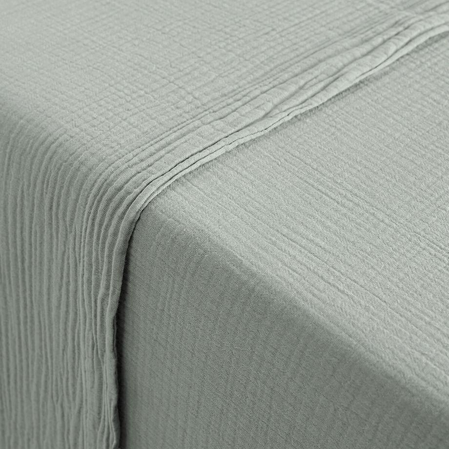 La Redoute Intérieurs Kumla Drap Plat Mousseline de Coton  