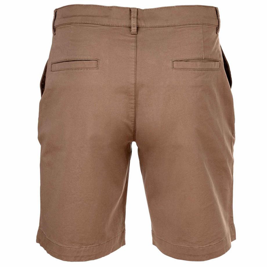 EMPORIO ARMANI Satin Label Bequem sitzende Bermuda Shorts  