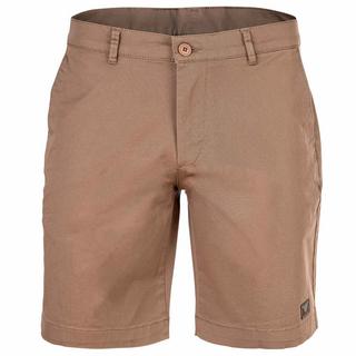 EMPORIO ARMANI Satin Label Bequem sitzende Bermuda Shorts  