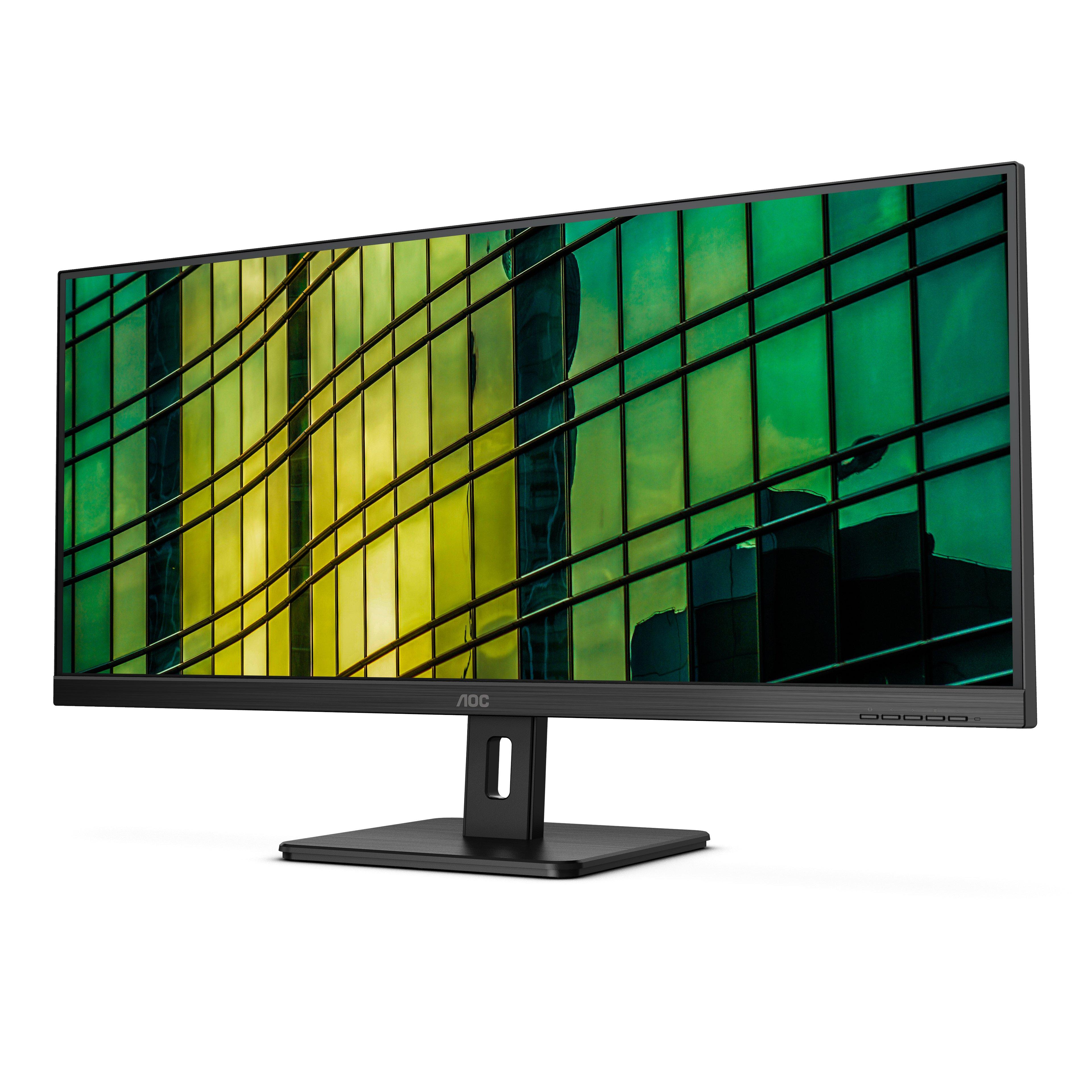 AOC  U34E2M écran plat de PC 86,4 cm (34") 3440 x 1440 pixels Wide Quad HD Noir 