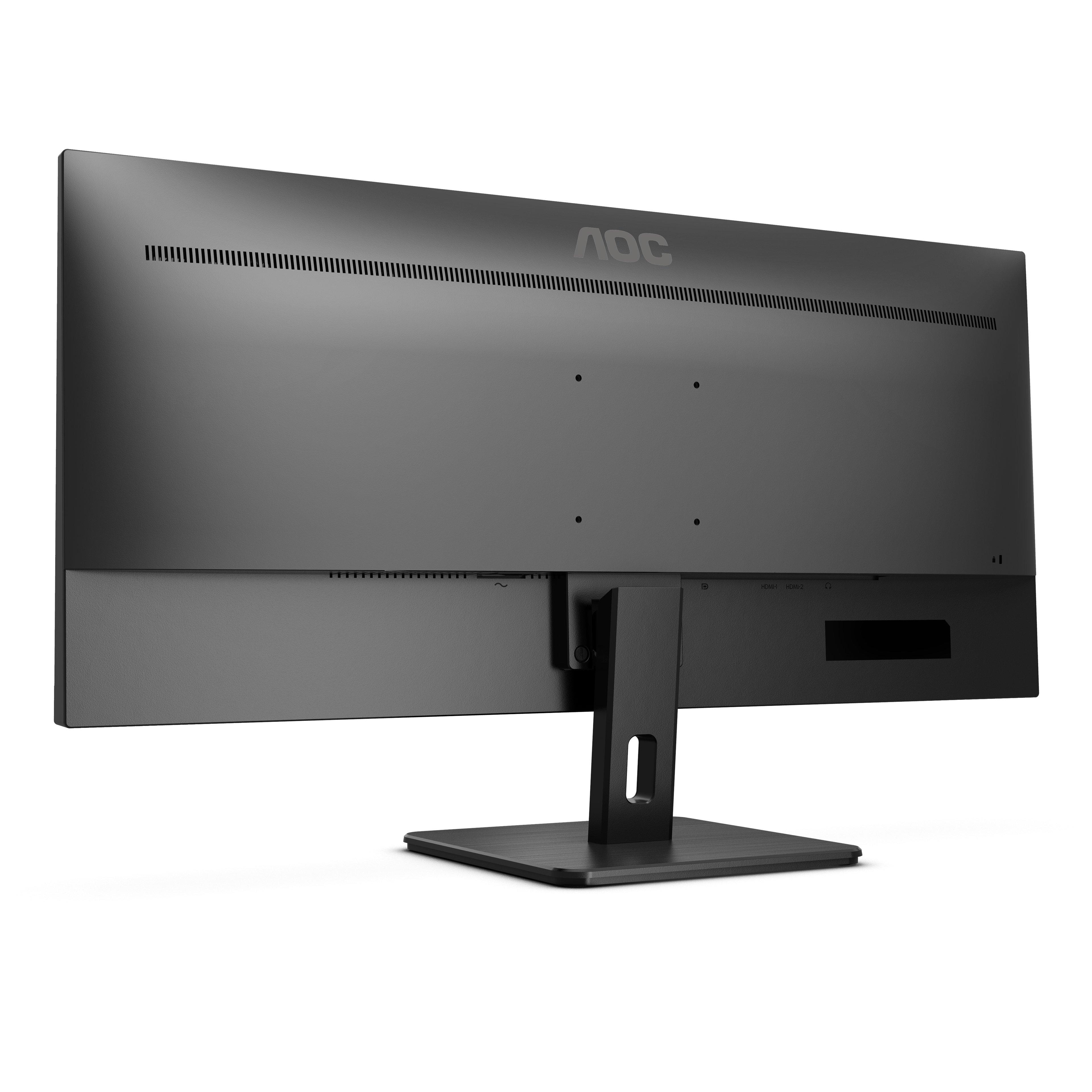 AOC  U34E2M écran plat de PC 86,4 cm (34") 3440 x 1440 pixels Wide Quad HD Noir 