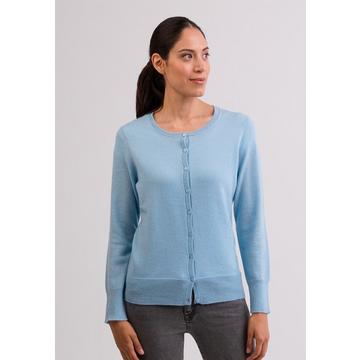 Kaschmir Cardigan Rundhals