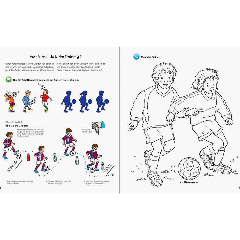 Ravensburger  Wieso? Weshalb? Warum? aktiv-Heft: Fußball 