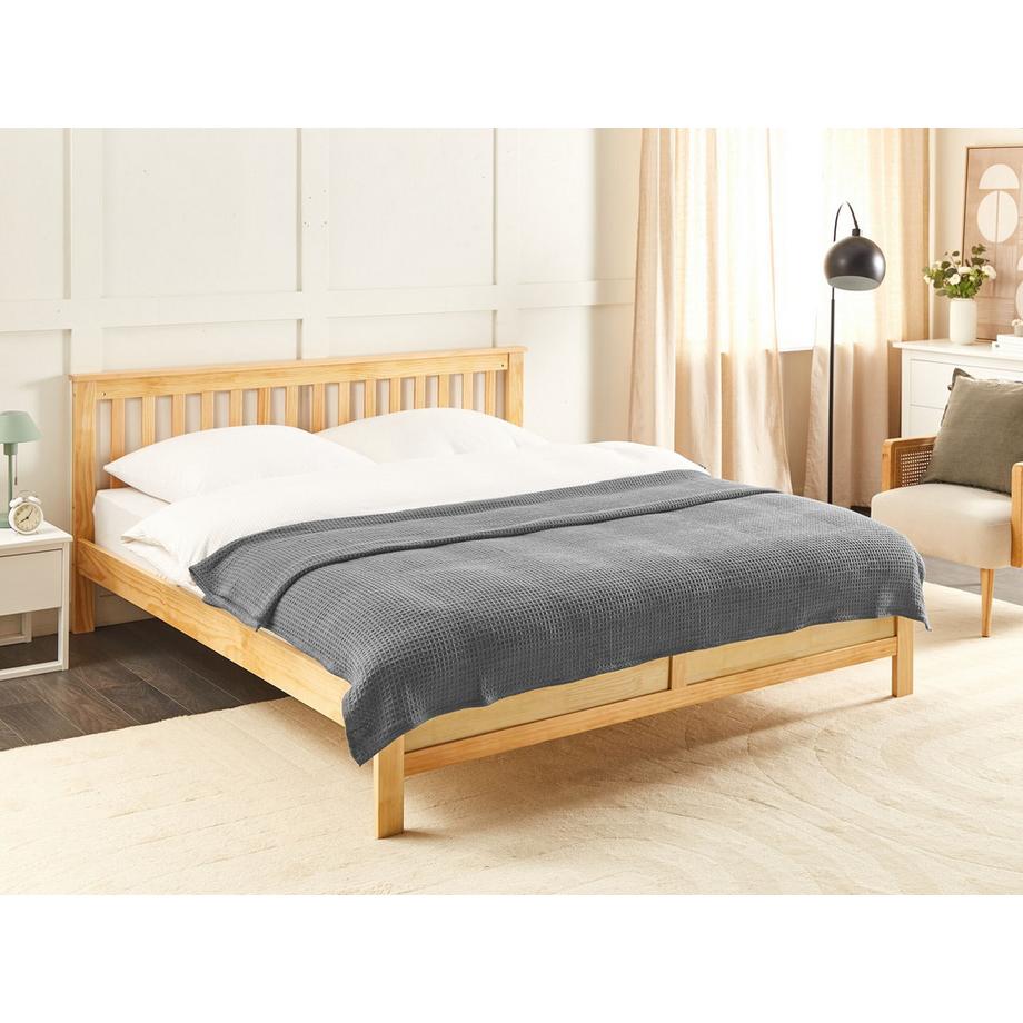 Beliani Copriletto in cotone Ragala  