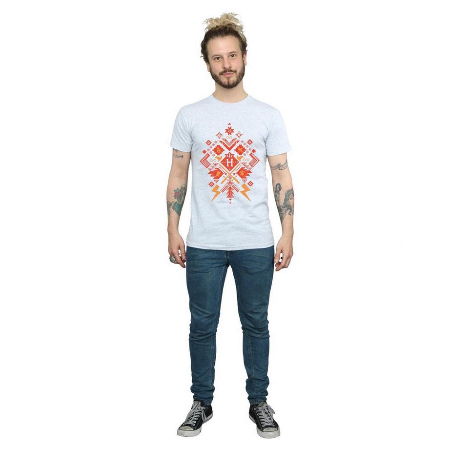 Harry Potter T-Shirt Motivo Azteco  