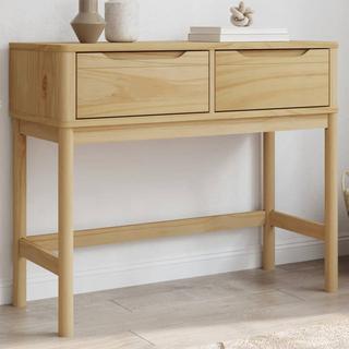 VidaXL Table console bois de pin  