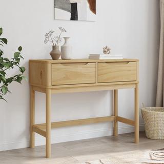 VidaXL Table console bois de pin  