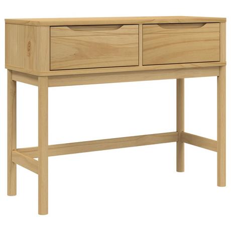 VidaXL Table console bois de pin  