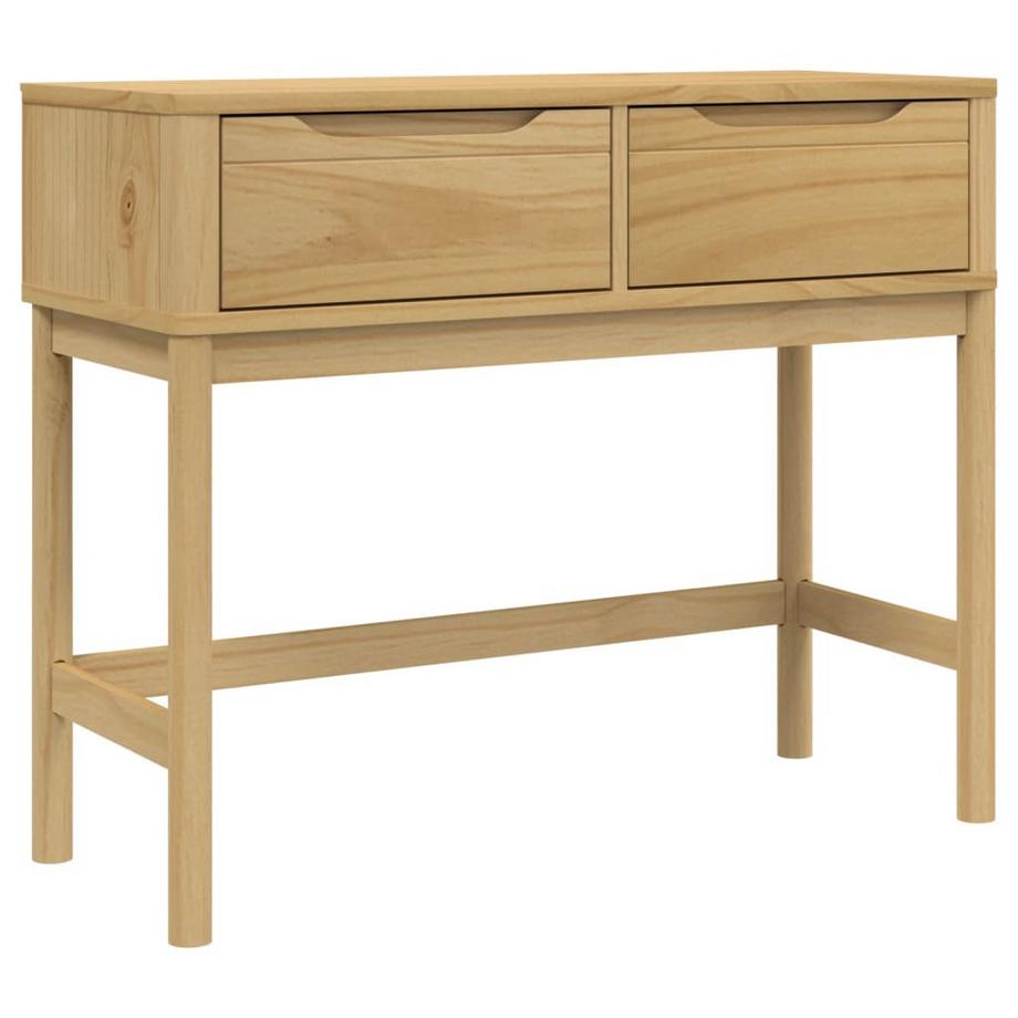 Table console bois de pin