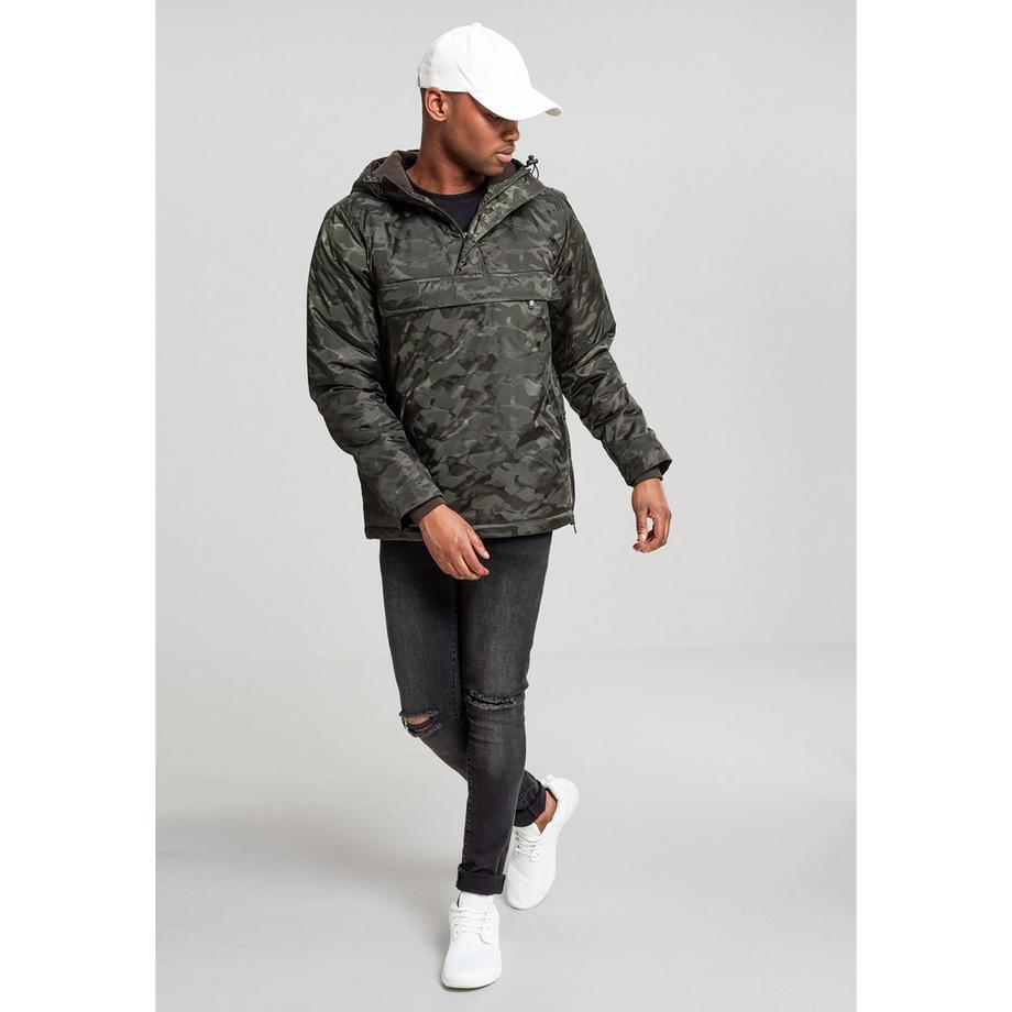 URBAN CLASSICS Winddichter Gepolsterter Pullover  