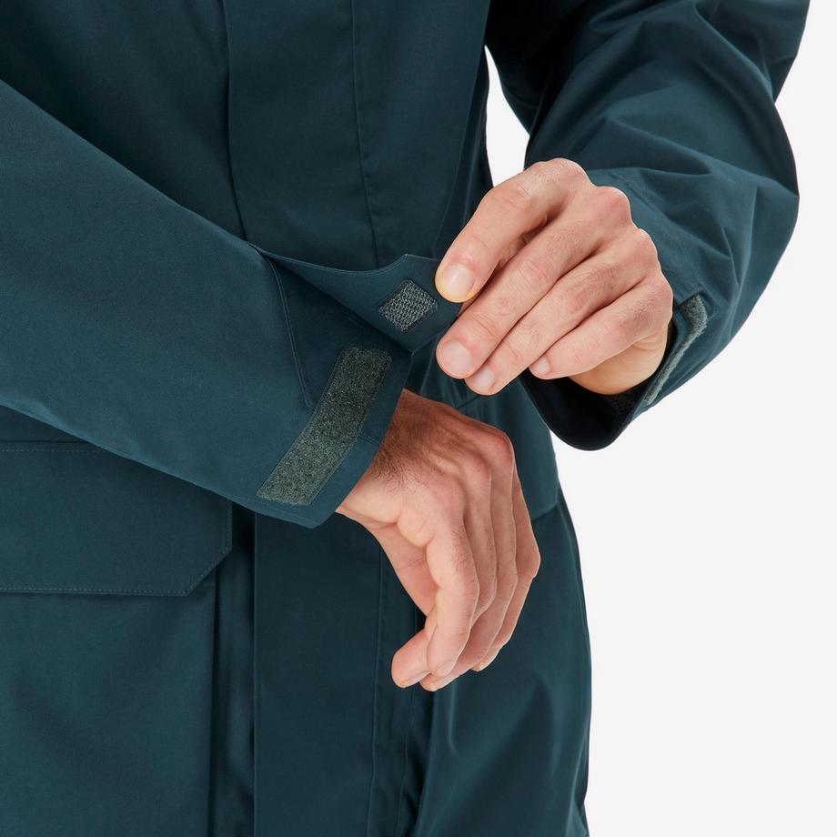 QUECHUA  Veste de randonnée longue imperméable 