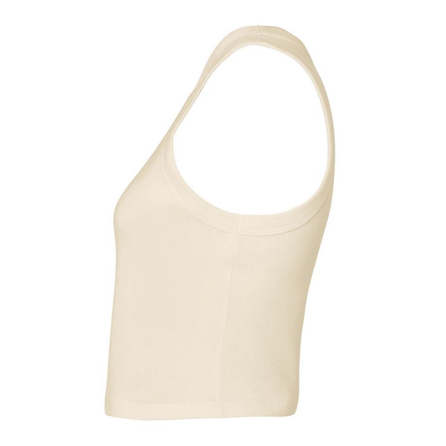 Bella + Canvas Top Senza Maniche Collo Corto Rialzato  