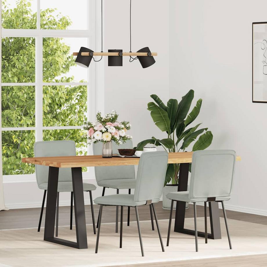VidaXL sedia da pranzo Velluto  