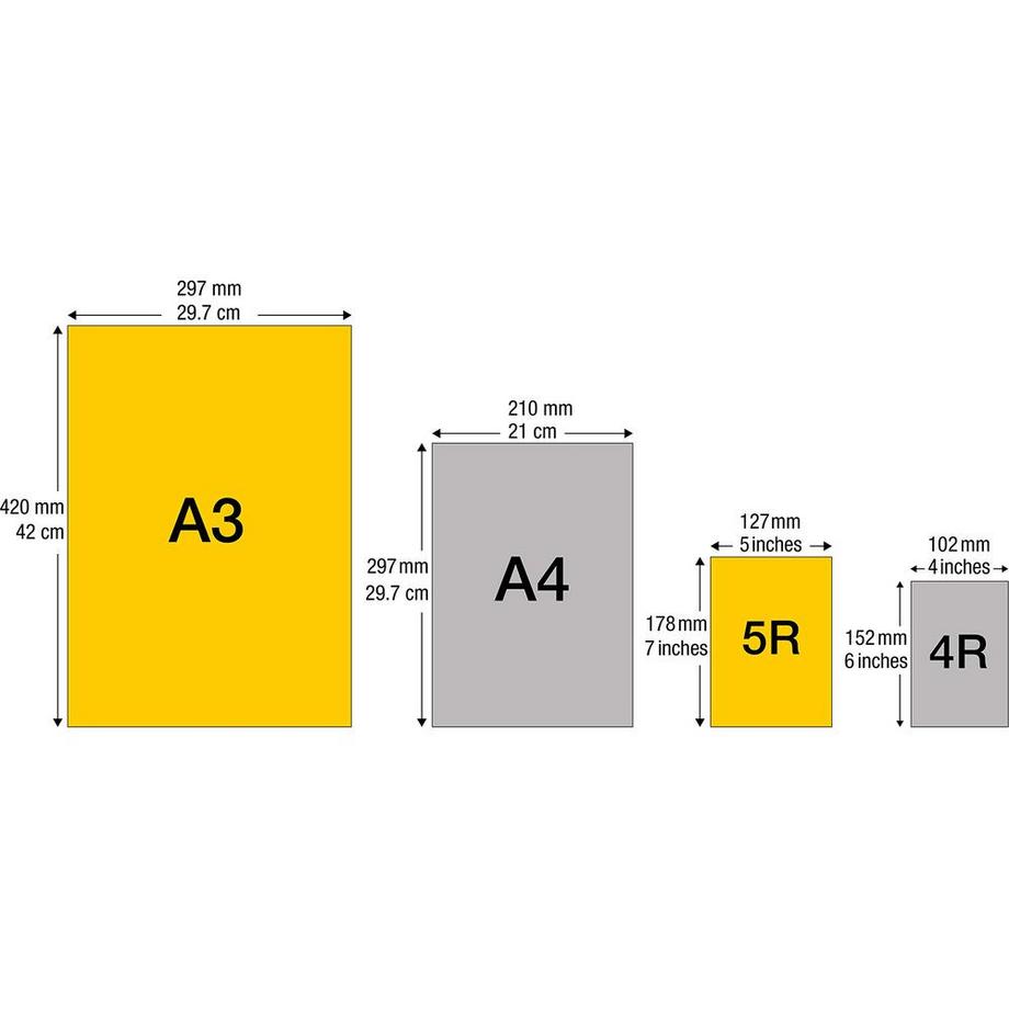 Kodak KODAK 21 x 29,7 cm mattes, glattes Fotopapier, 230 g/m², 20 Blatt  