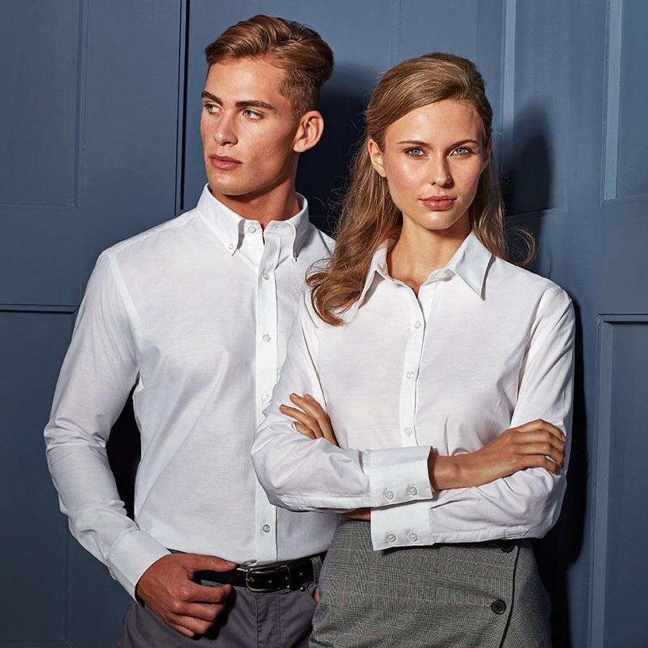 PREMIER Camicetta Oxford Maniche Lunghe  