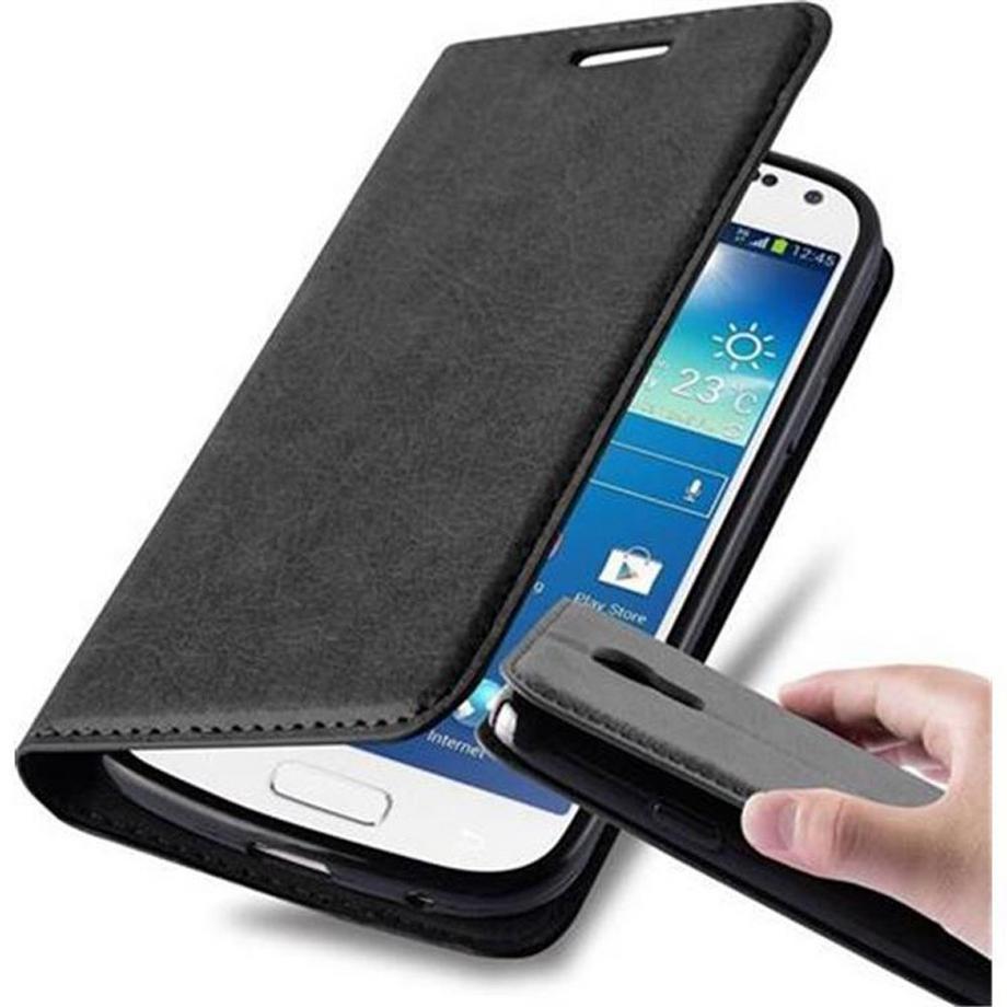 Cadorabo  Housse compatible avec Samsung Galaxy S4 MINI - Coque de protection avec fermeture magnétique, fonction de support et compartiment pour carte 
