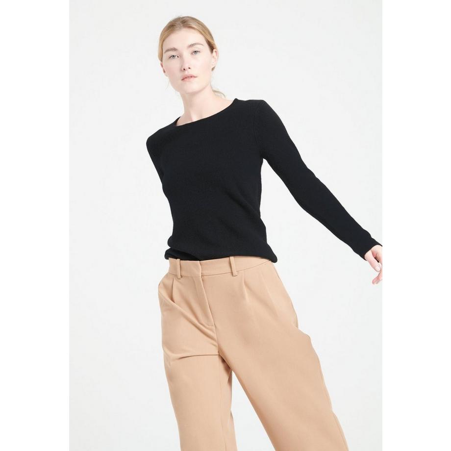 Studio Cashmere8 LILLY 18 Pull Col Bateau Cachemire  