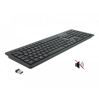 DeLock  12004 clavier USB QWERTZ Allemand Noir 