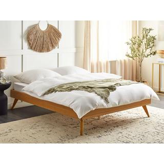 Beliani Bett mit Lattenrost aus MDF-Platte Retro BERRIC  