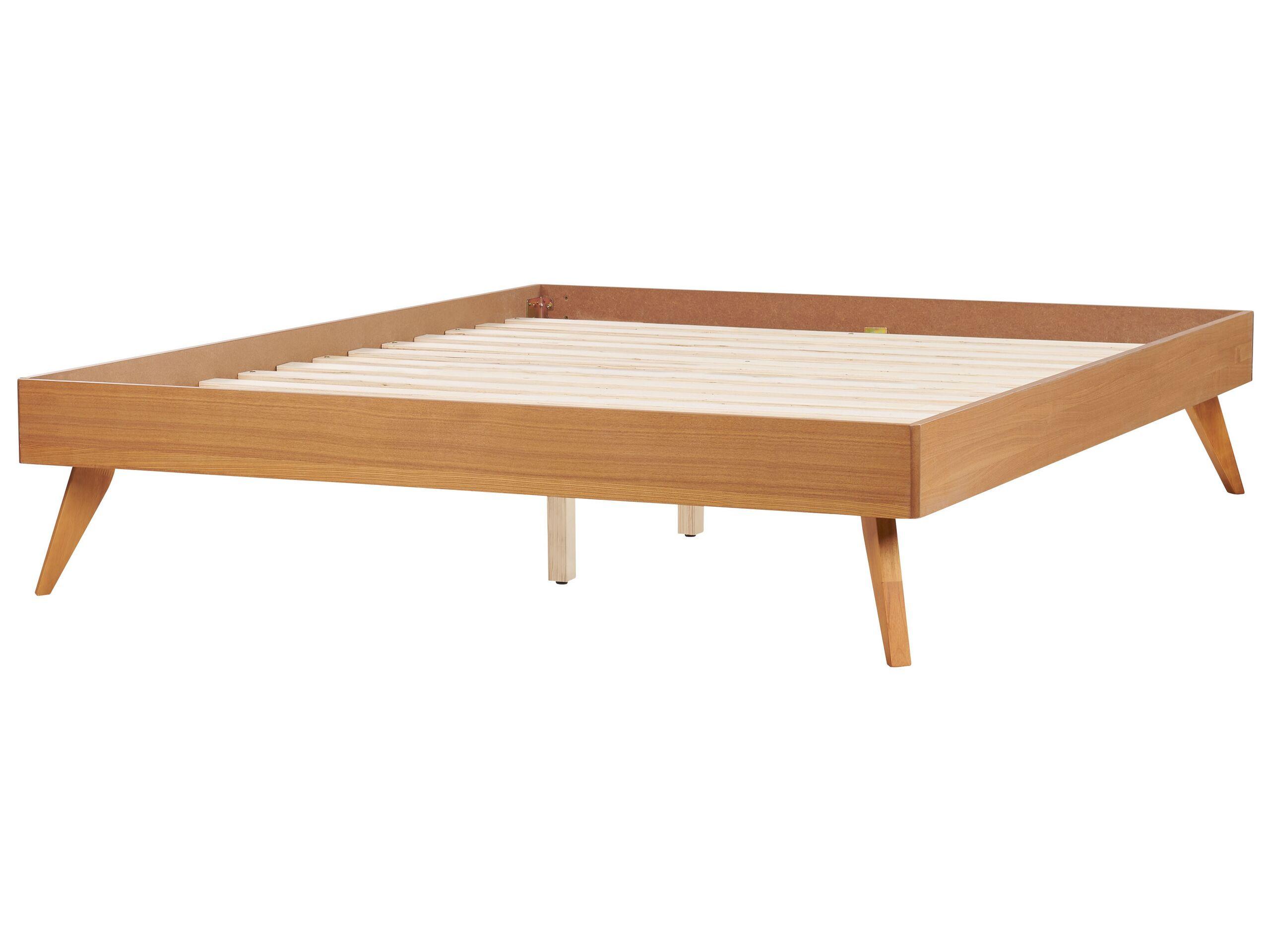 Beliani Bett mit Lattenrost aus MDF-Platte Retro BERRIC  