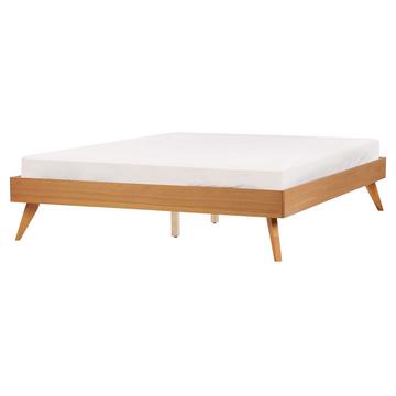 Bett mit Lattenrost aus MDF-Platte Retro BERRIC