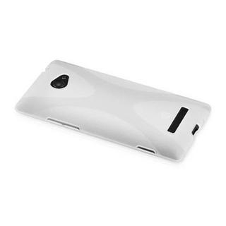 Cadorabo  Housse compatible avec HTC Windows Phone 8X - Coque de protection en silicone TPU flexible au design X-Line 