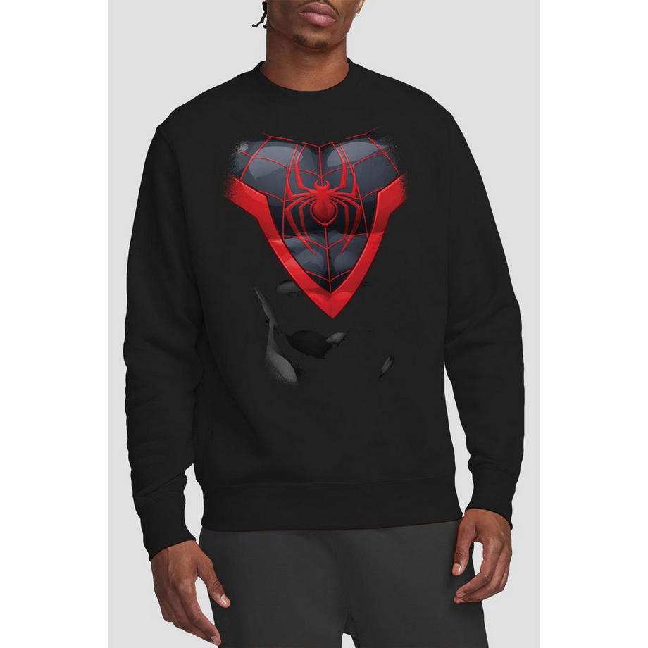 Spider-Man Miles Morales Sweatshirt Costume  