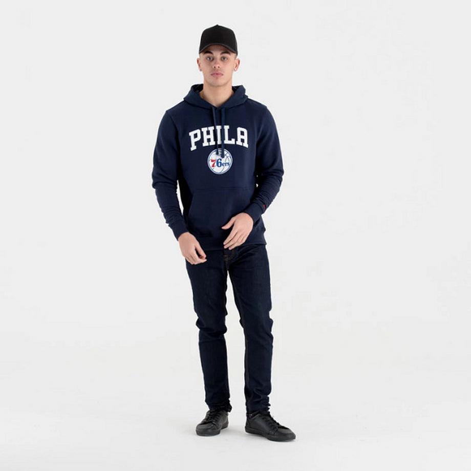 NEW ERA  fepa con cappuccio phiadephia 76ers nba 
