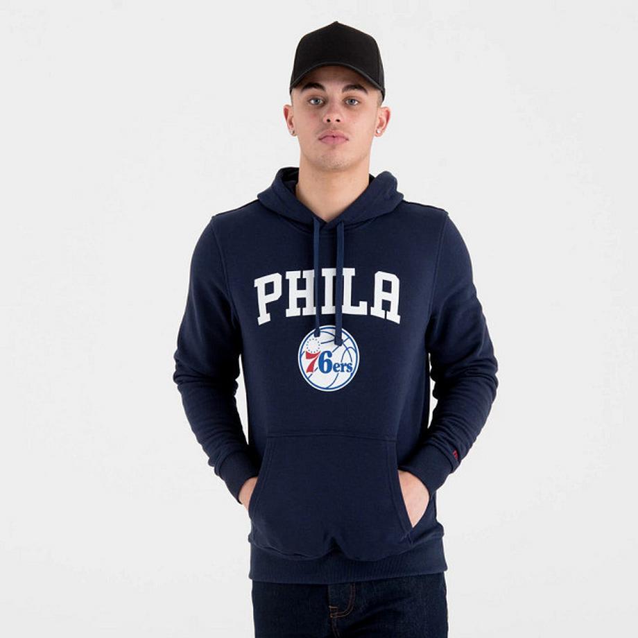 NEW ERA  fepa con cappuccio phiadephia 76ers nba 