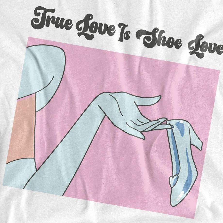 Cinderella  T-ShirtShoe Love 