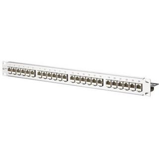 METZ CONNECT  24 Port Netzwerk-Patchpanel 483 mm (19) CAT 6a 1 HE 