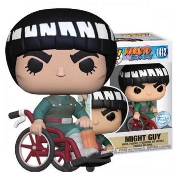 Funko POP! Naruto: Might Guy w/Wheelchair (1412) EXM