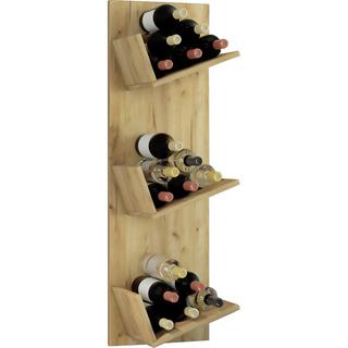 VCM Holzregal hängend | platzsparendes Regal | Maße: 106 x B. 33 x T. 26 cm | Elegantes Regal hängend | Aufbewahrungsregal | Bücherregal | Wandboard  Wein  