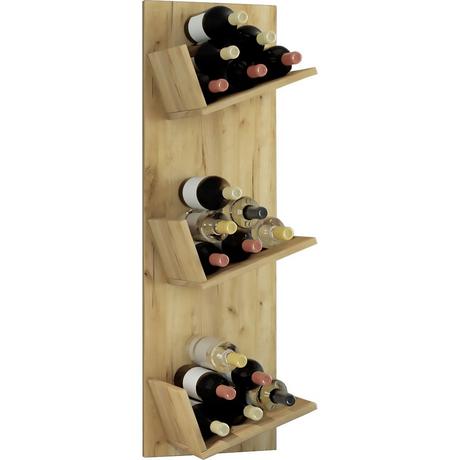 VCM Holz Weinregal Flaschenregal Wandregal Wandboard Hängeregal Flaschen Wein Vinosi  