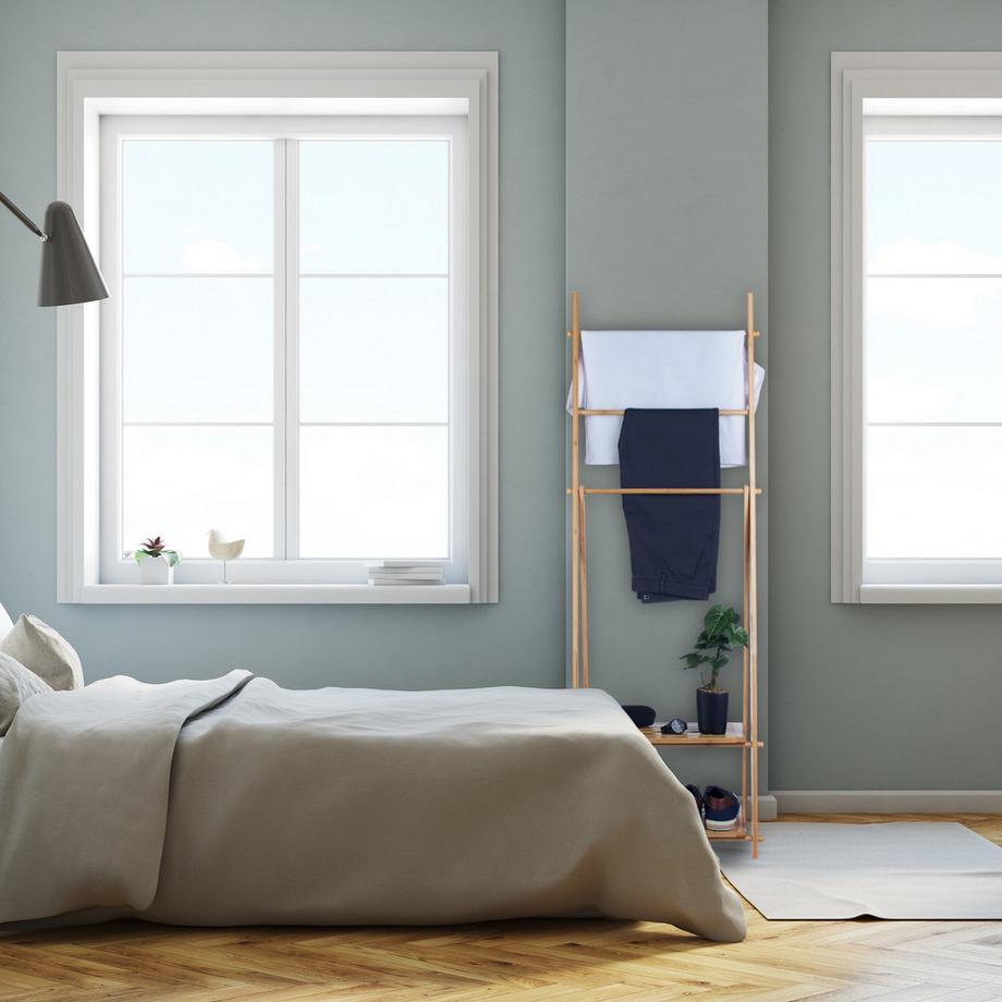 Northix  Handtuchhalter Bambus 3 Stangen 