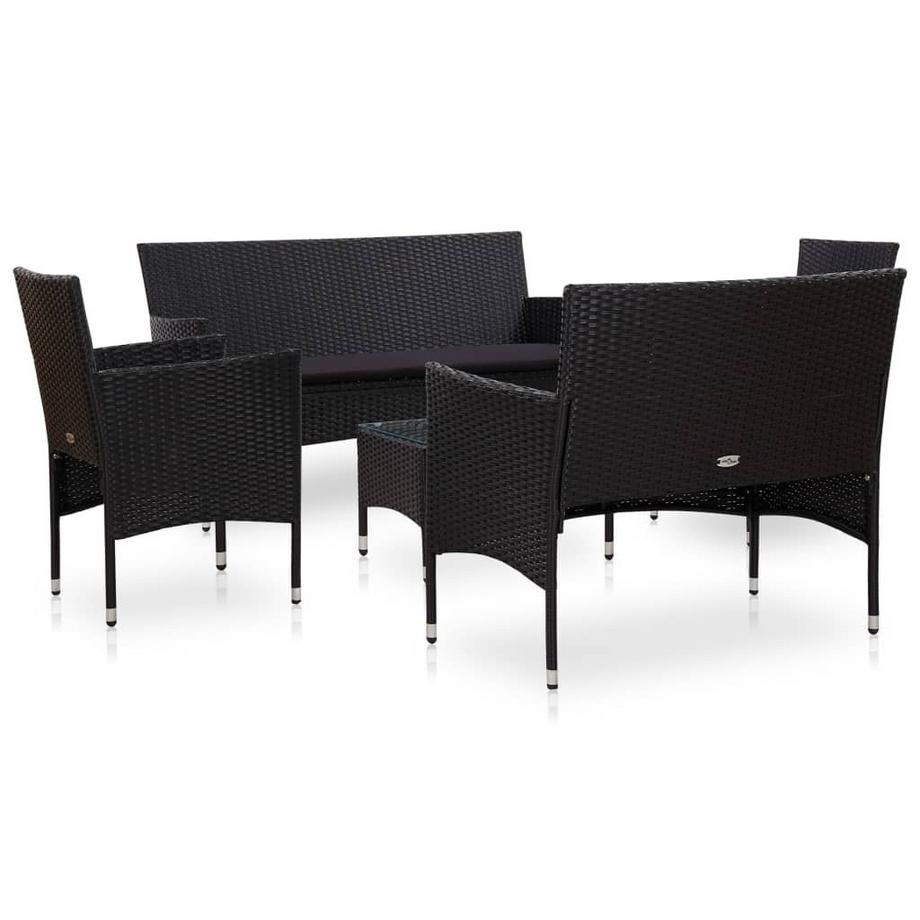 VidaXL Gartensofa poly-rattan  