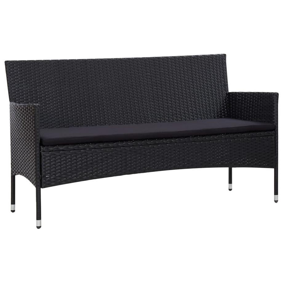 VidaXL Gartensofa poly-rattan  
