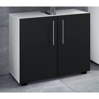 VCM Badmöbel Badunterschrank Waschbeckenunterschrank Badezimmer Flandu ll Drehtüren  