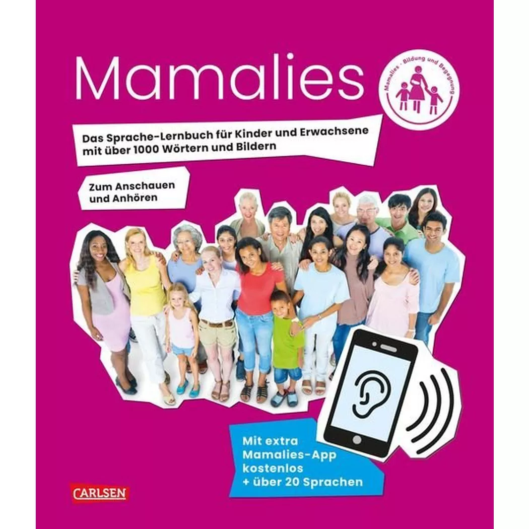 Carlsen - Mama lies! Das Sprache-Lernbuch für Kinder und Erwachsene mit über 1000 Wörtern und Fotos