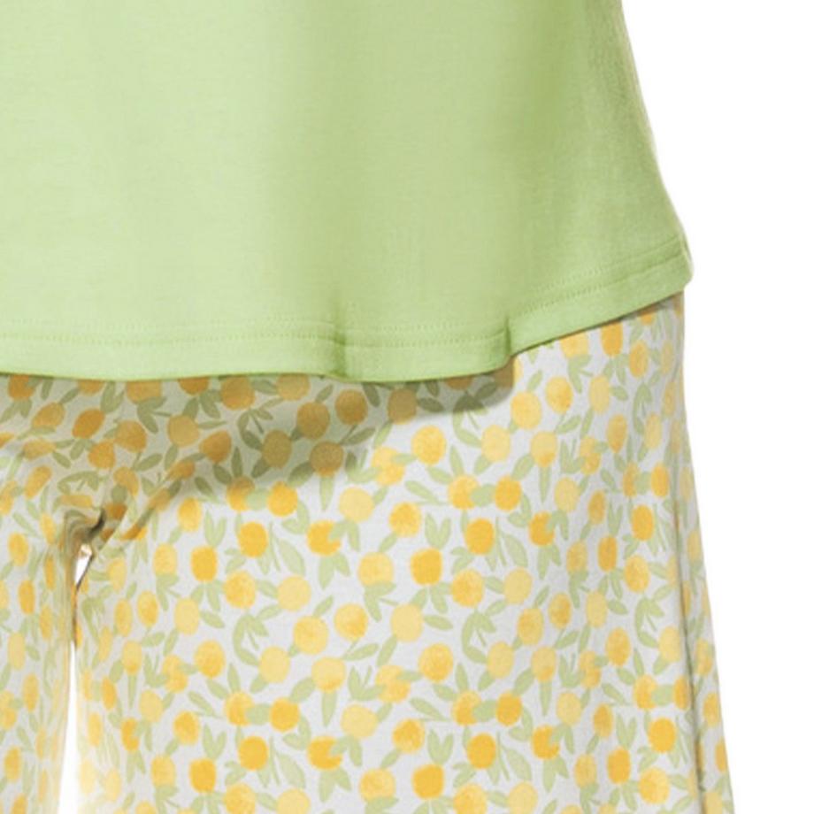 mey Lemon Dots Schlafanzug  