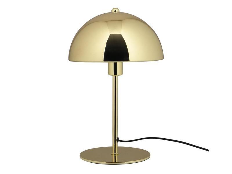 Vente-unique Pilzlampe Vintage - 20 x 30 cm - Goldfarben - ONTARIO  