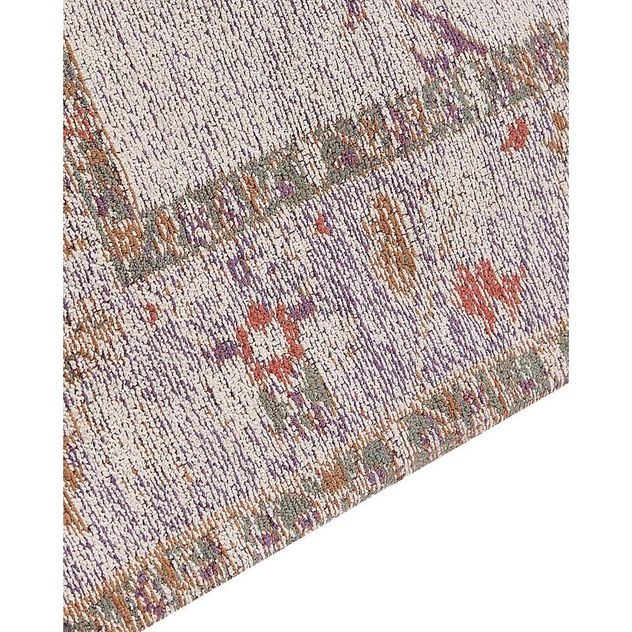 Beliani Tappeto en Cotone Retrò YANOBA  