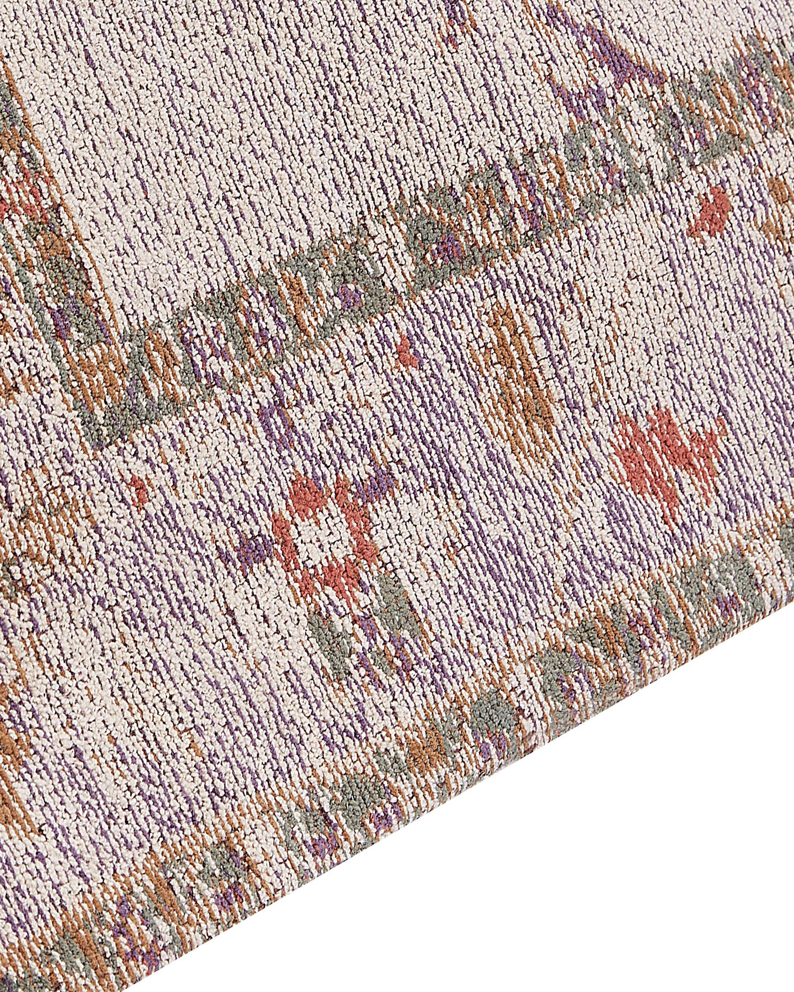 Beliani Teppich aus Baumwolle Retro YANOBA  