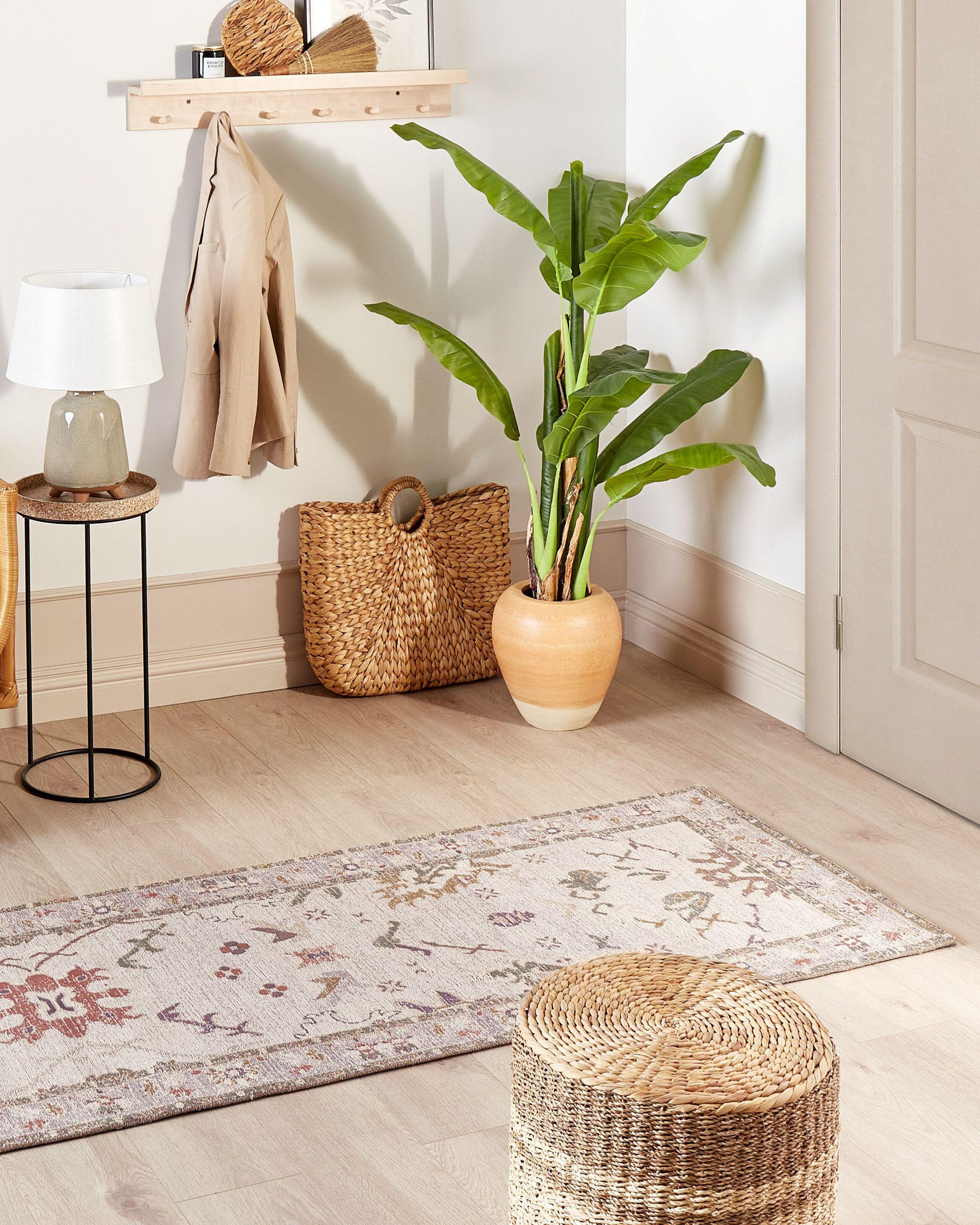 Beliani Teppich aus Baumwolle Retro YANOBA  