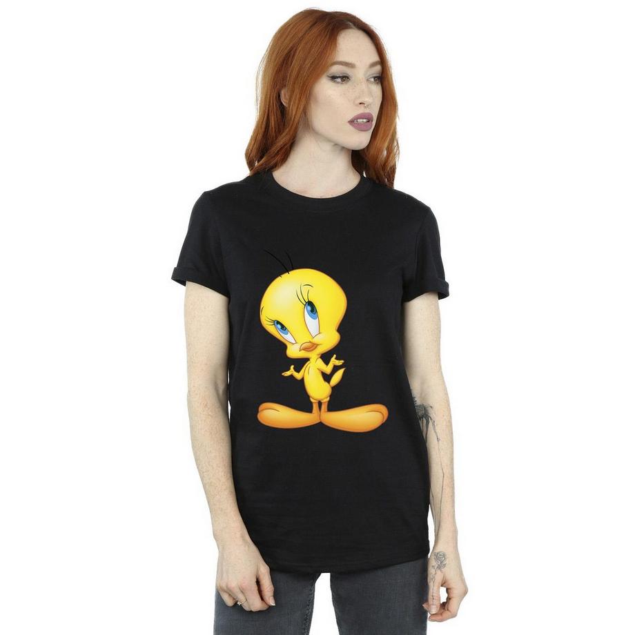 LOONEY TUNES Tweety Bird T-Shirt Stampa Grafica  