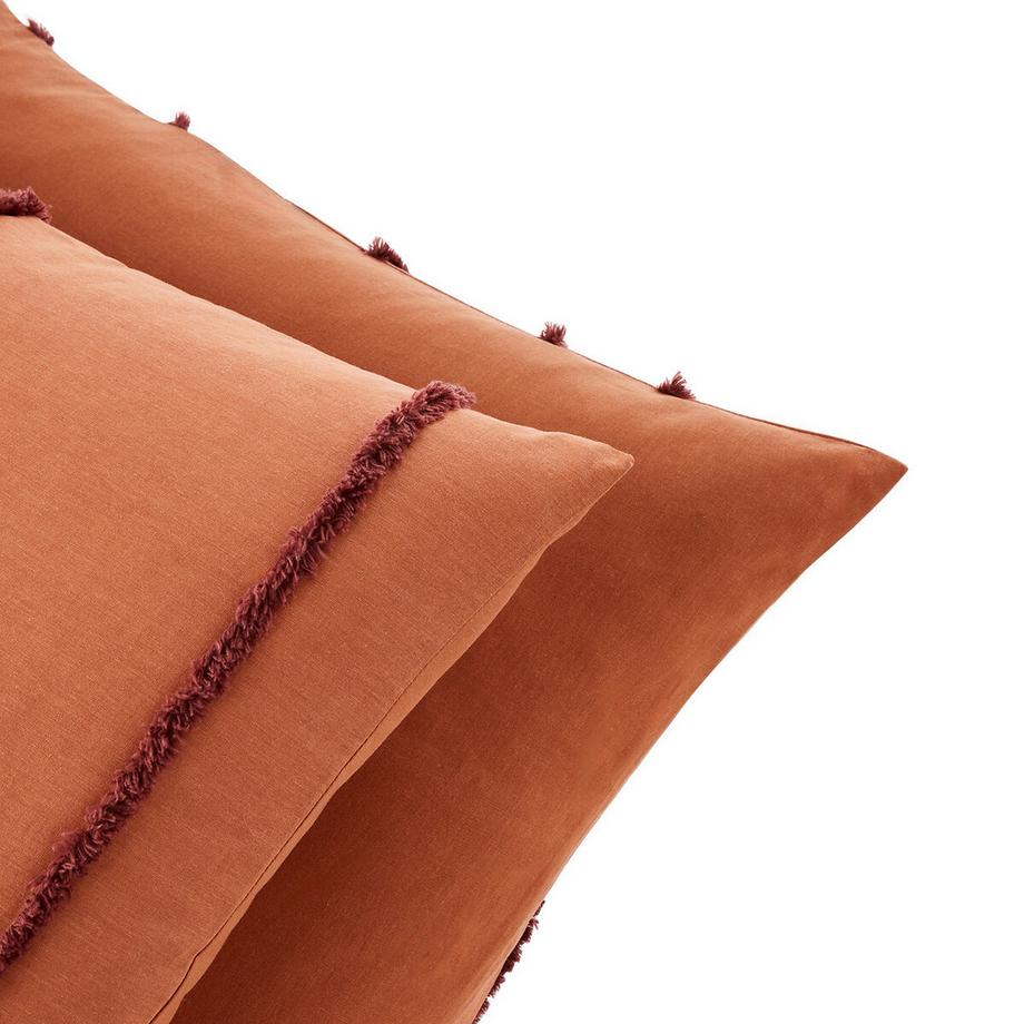 La Redoute Intérieurs Mansur Fodera Cuscino Cotone Tuftato  