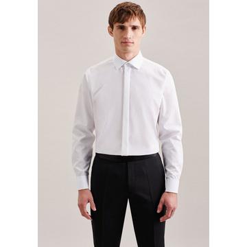 Chemise de soirée Slim Fit Manche longue Uni