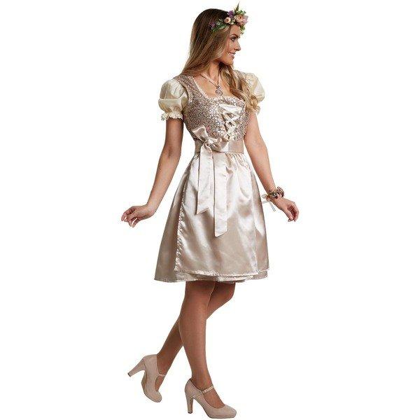 Tectake  Costume da donna mini-dirndl Burgau modello 2 